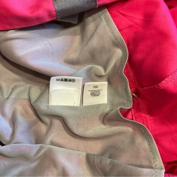 Nine West sz 12 pretty pink flouncy sleeveless dress with front slash pockets - Picture 11 of 13